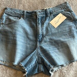 Women’s High-Rise 90’s Cutoff Jean Shorts